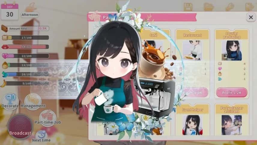 直播开始！VTuber 训练 Streaming ON! VTuber Training背景